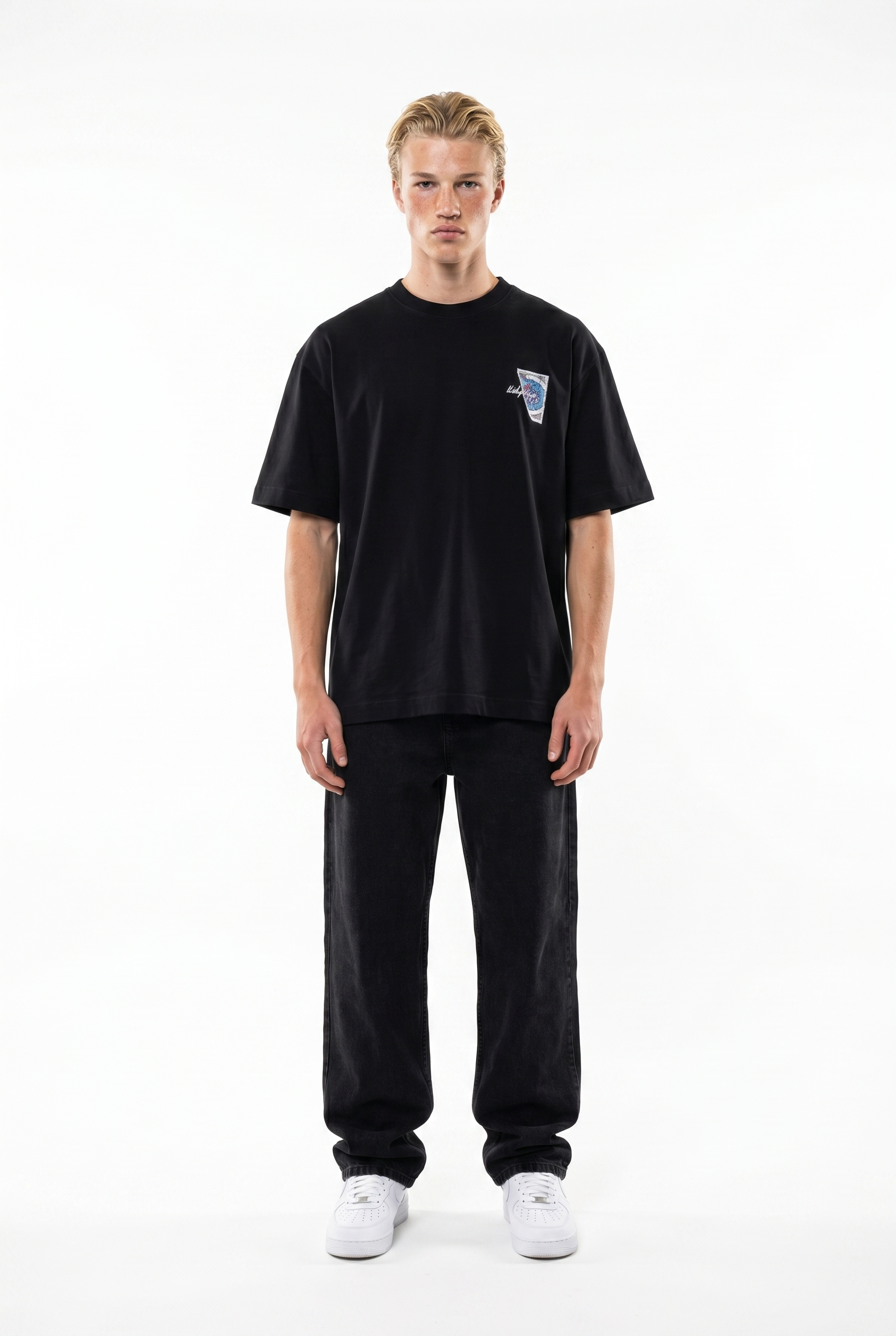 Itsbyzey Oversized T-Shirt Black