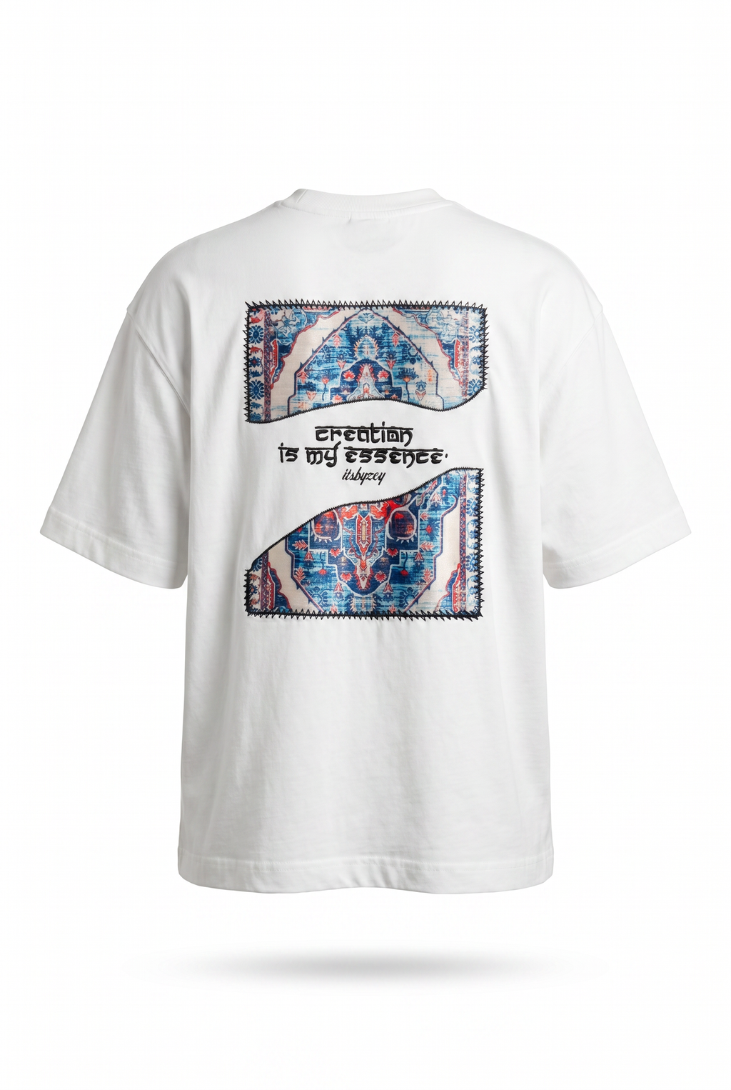 Itsbyzey Oversized T-Shirt Ecru