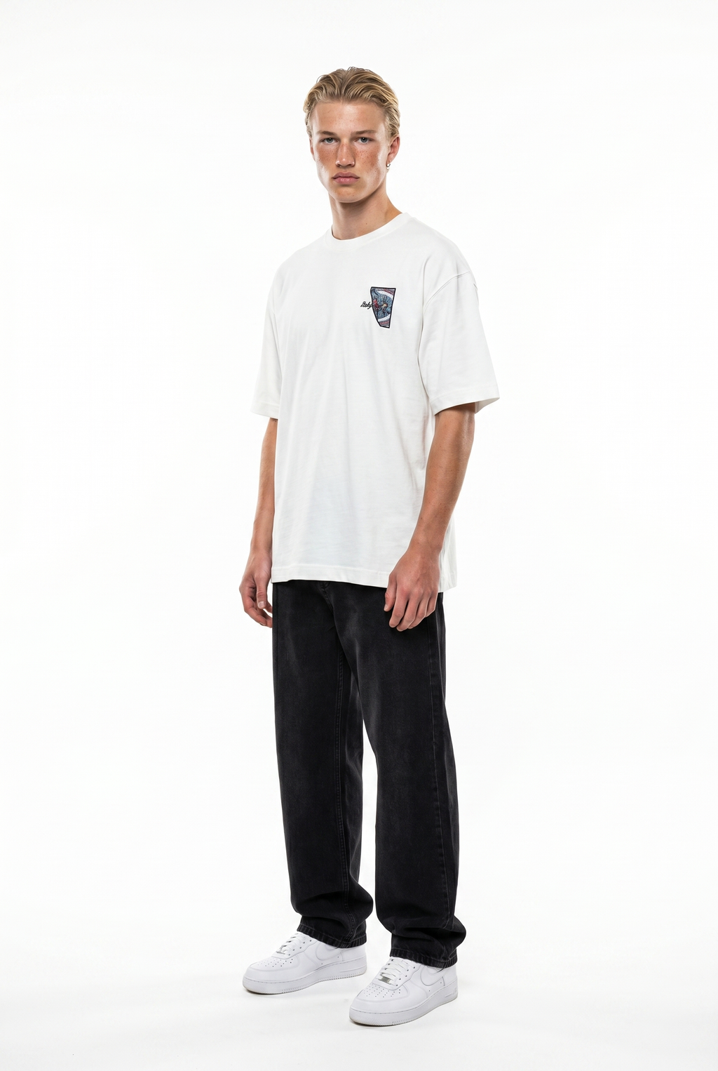 Itsbyzey Oversized T-Shirt Ecru